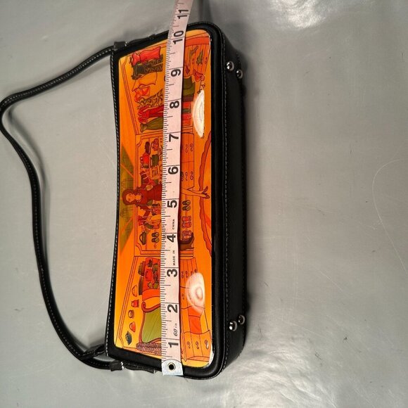 Debbie Brooks Designer Closet Scene Shoulder Bag Womens Purse Hard Shell Vintage - Picture 12 of 16